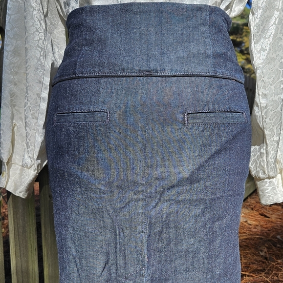 Idra brand High Waisted Stretch Pencil Skirt - Picture 3 of 7